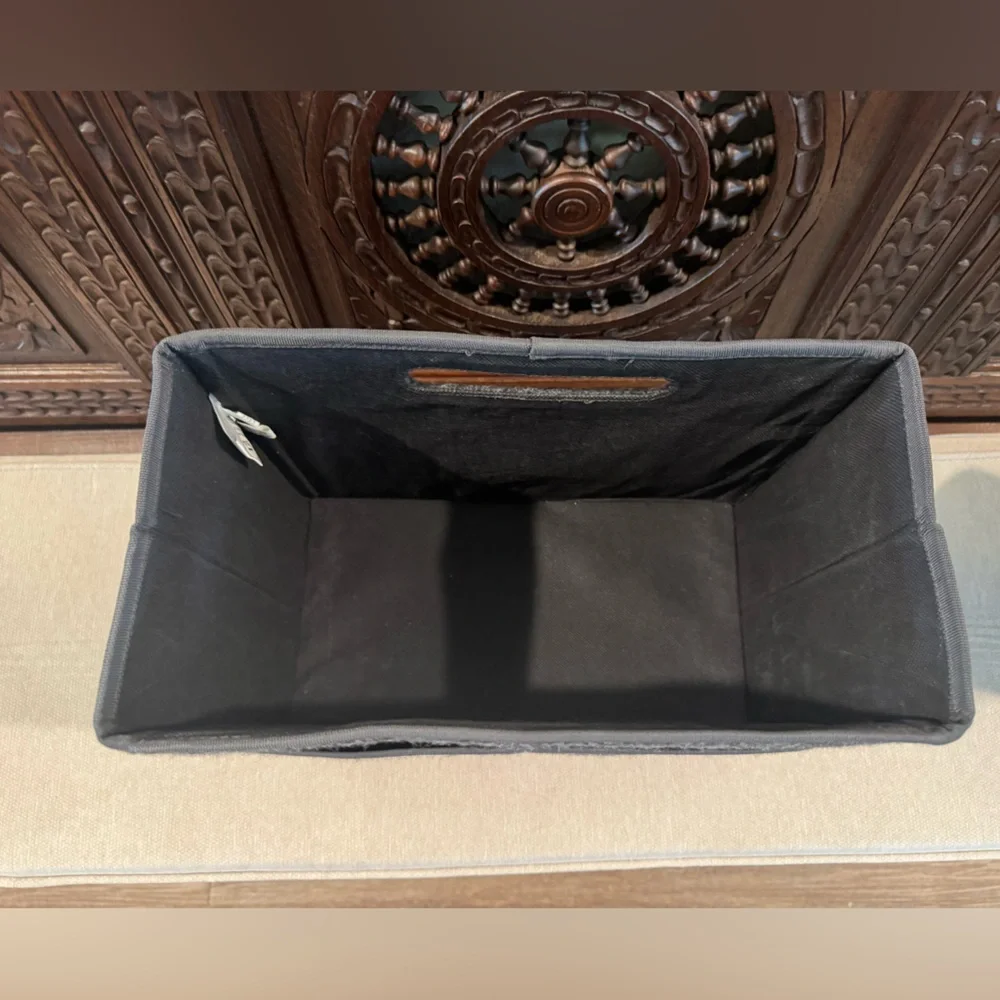 Thirty-One Charcoal Felt Storage Tote